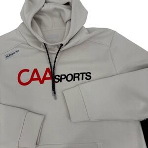 LEGENDS Mens XL Hawthorne Tech CAA Sports Hoodie Grey Performance Sweatshirt NWT